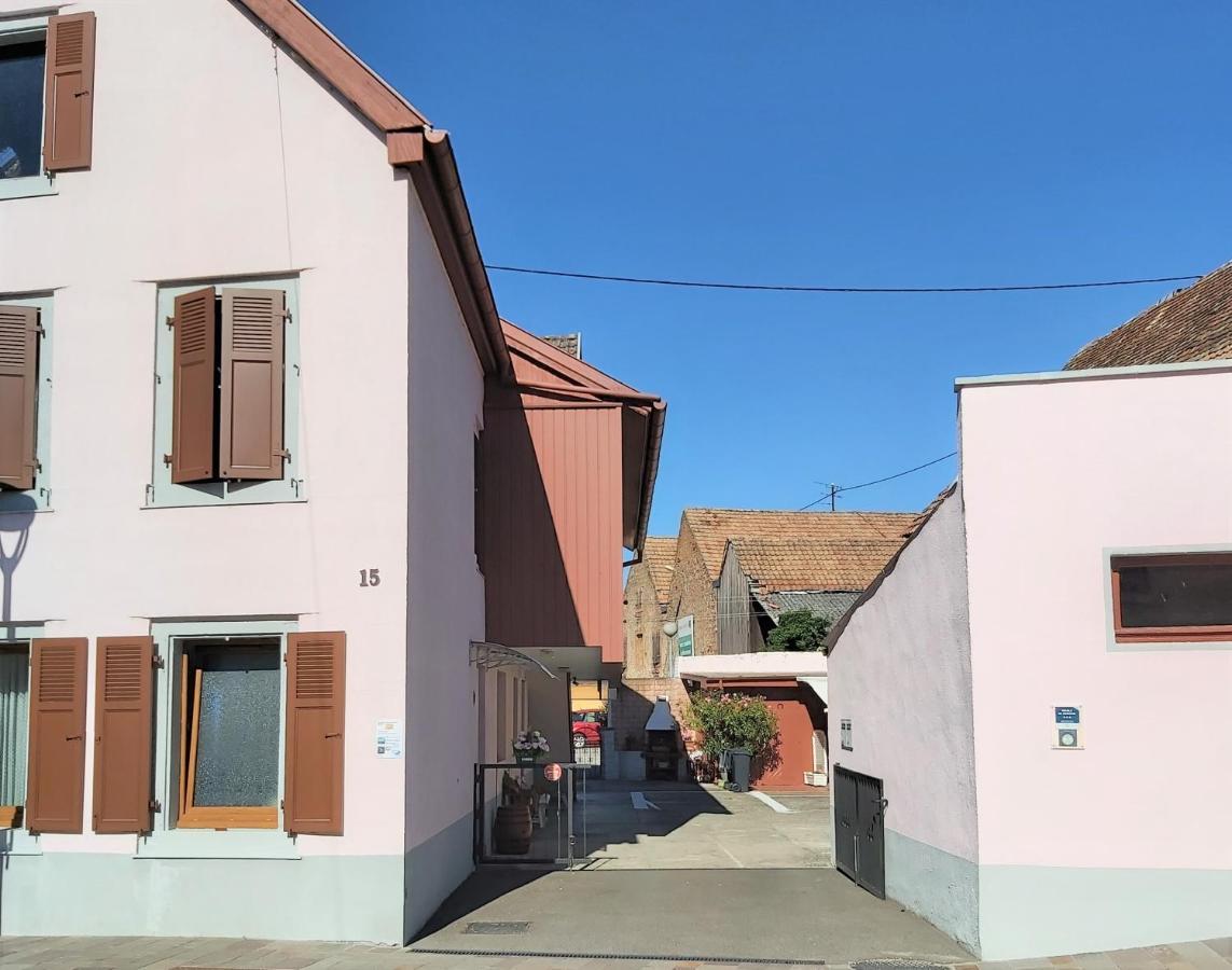 Location-Meuble Daire Issenheim Dış mekan fotoğraf